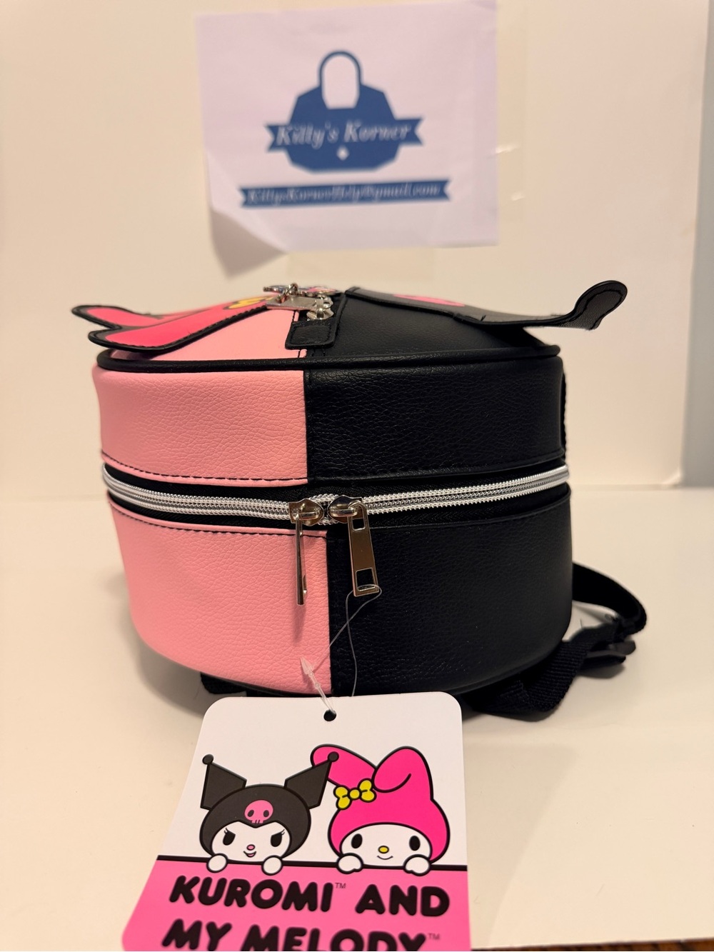 NWT Exclusive Limited Edition Sanrio Hello Kitty’s Melody & Kuromi Backpack - Picture 8 of 10
